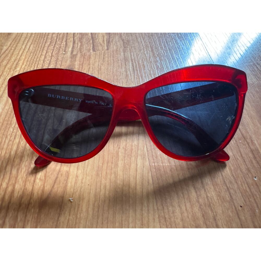 Burberry Women's B4267 THE DOODLE.Cat Eye Sunglasses